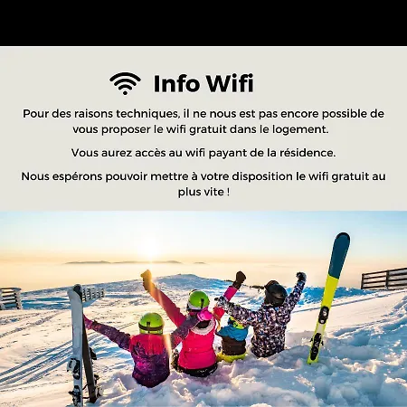 T3 Avec Vue Montagne Et Parking Privatif