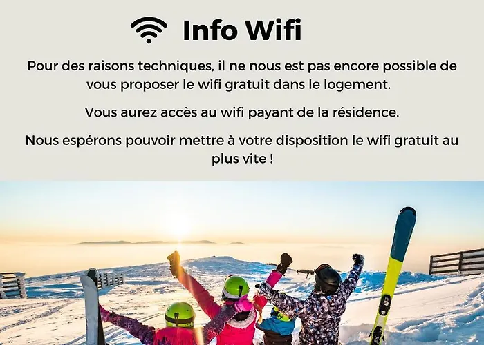 T3 Avec Vue Montagne Et Parking Privatif